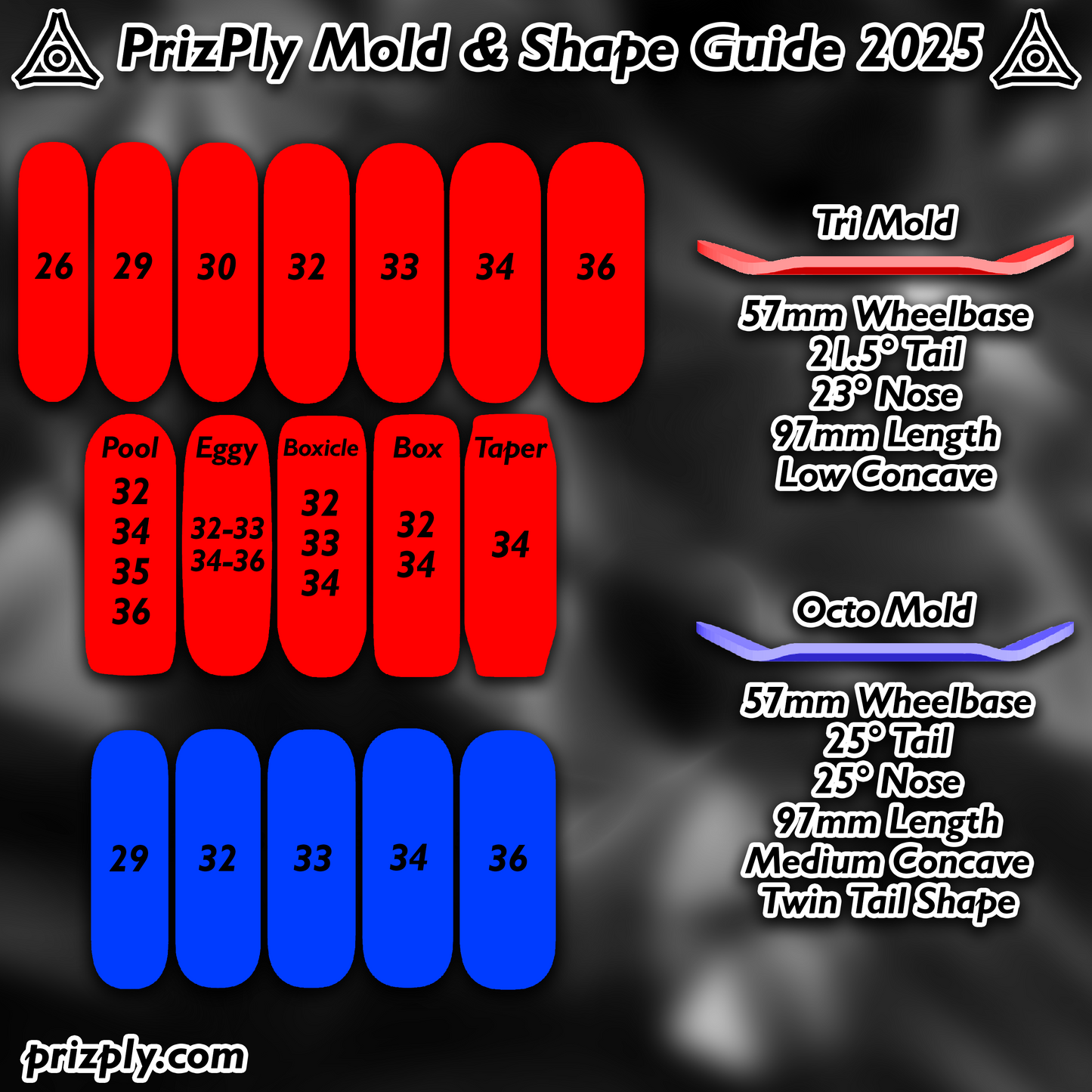 *New* Red & Blue Fade Decks