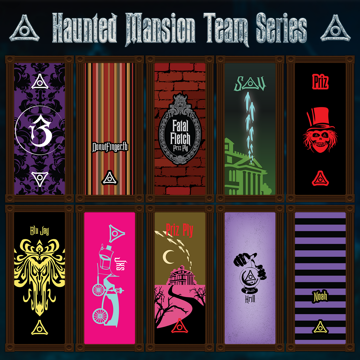 Haunted Mansion Team Graphics